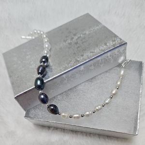 Boroque Pearl and 925 Sterling Silver